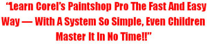 PaintShop Headline