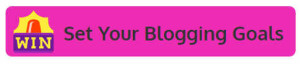 blogging goals