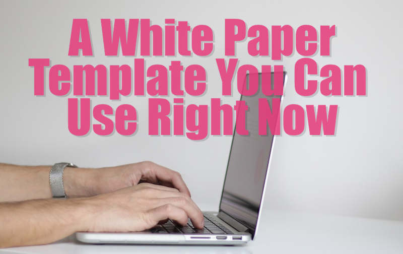 White paper template banner — ElmoCopy