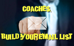 coaches email list building