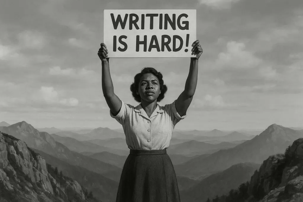 Writing is Hard without AI