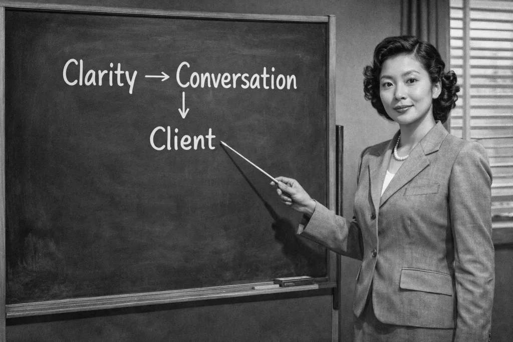 Clarity conversation client