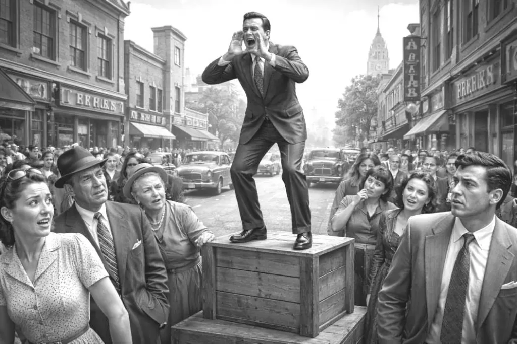 shouting into the void